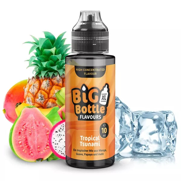Big Bottle Flavours Longfill - Tropical Tsunami - 10ml Aroma in 120ml Flasche