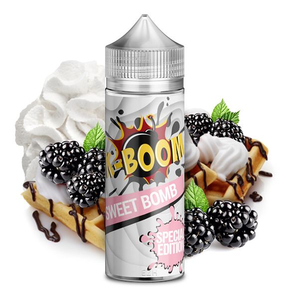 K-Boom Longfill - Sweet Bomb - 10ml Aroma in 120ml Flasche
