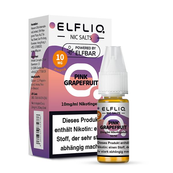 ELFLIQ Pink Grapefruit 10mg/ml 10ml