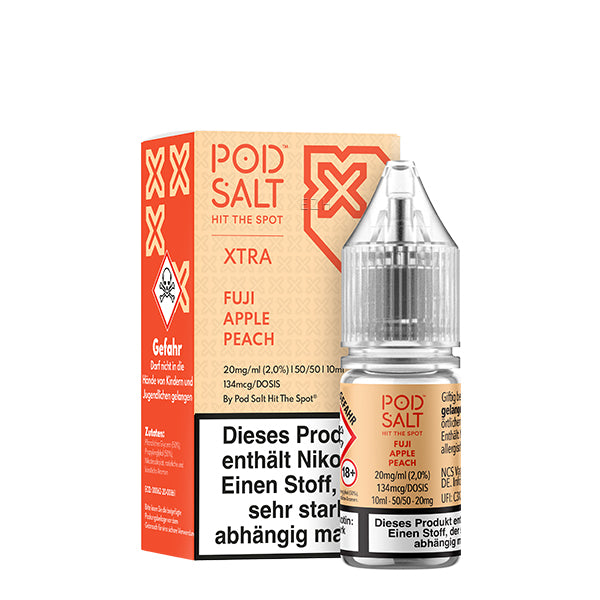 Pod Salt Fuji Apple Peach 10mg 10ml