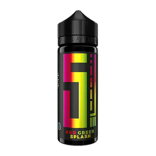 5EL Longfill - Red Green Splash - 10ml Aroma in 120ml Flasche