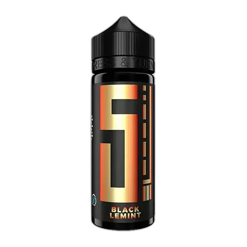 5EL Longfill - Black Lemint - 10ml Aroma in 120ml Flasche