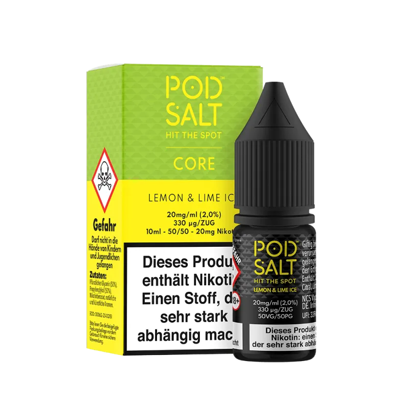 Pod Salt Lemon Lime Ice 11mg/ml - 10ml
