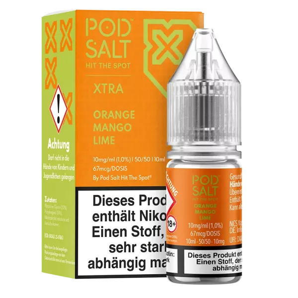 Pod Salt X Orange Mango Lime 10mg 10ml