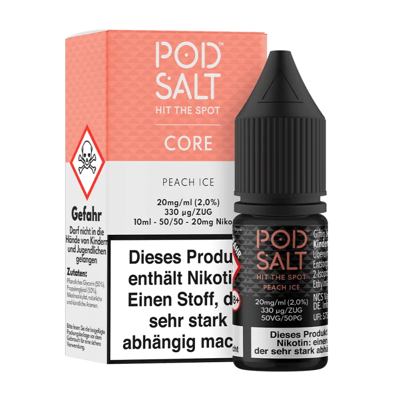 Pod Salt Peach Ice 20mg 10ml