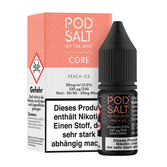 Pod Salt Peach Ice 20mg 10ml