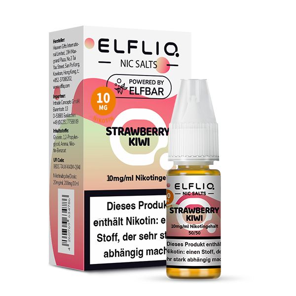 ELFLIQ Strawberry Kiwi 10mg 10ml